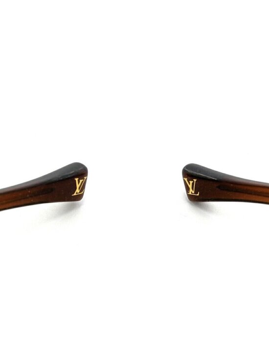 Louis Vuitton Sunglasses Spson GM Brown Gold Lame Eyewear main image 7